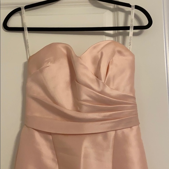Pink Satin Gown - Picture 2 of 3